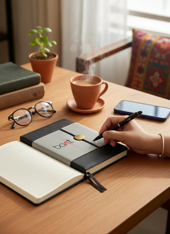 Custom Fusion Diary & Jupiter Pen Set | Personalized Gift