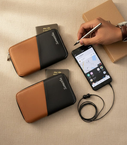 Personalized Henry Travel Wallet | Custom Passport Organizer