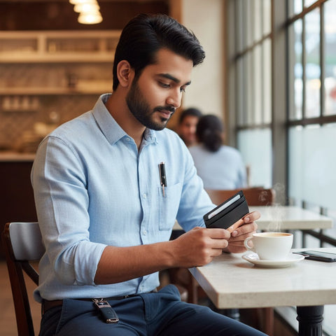 Personalized Rose Gold Combo Gift Set - Card Holder, Pen & Keychain