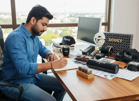 Personalized 15-in-1 Hamper for Him | Custom Sketch Wallet Gift