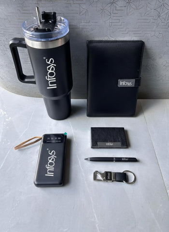 Custom Stanley 6-in-1 Gift Set: Personalized Mug, Tech & More