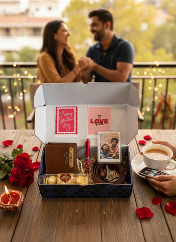 Personalized Valentine Combo 2.0 for Him | Wallet, Belt & Gifts