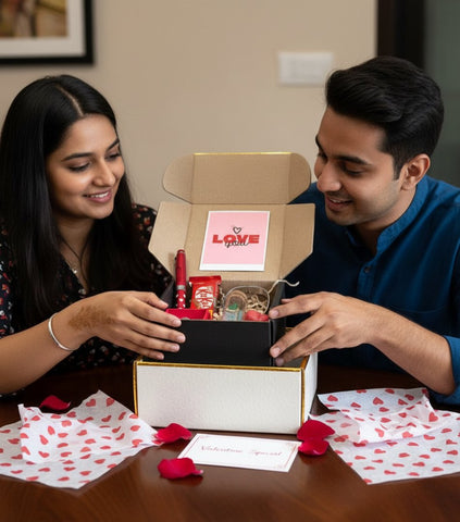 Personalized Valentine Gift Combo 3.0 | Couple Rings & More