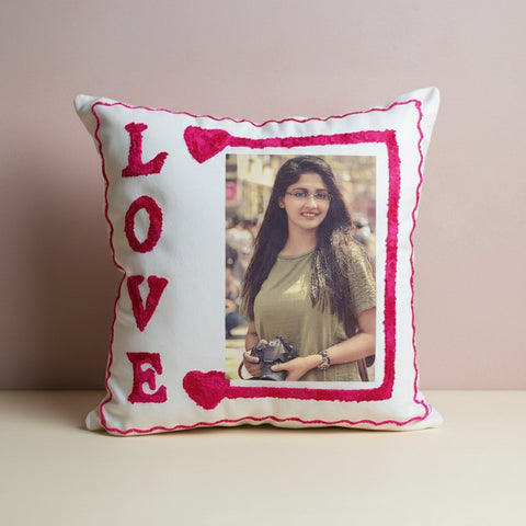 Custom Photo Pillow | Personalized Valentine's Day Gift