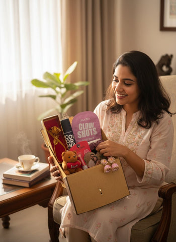 Valentine's Women's Hamper 2.0 - Personalized Gift Box for Her