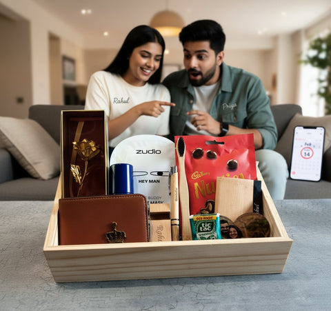 Personalized Valentine's Day Gift Box for Men | Combo 6.0