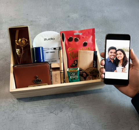 Personalized Valentine's Day Gift Box for Men | Combo 6.0