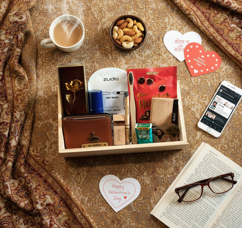 Personalized Valentine's Day Gift Box for Men | Combo 6.0