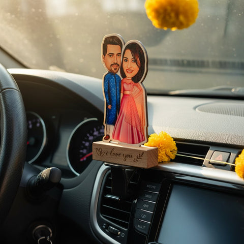 Custom Couple Caricature Tabletop | Personalized Gift for Love