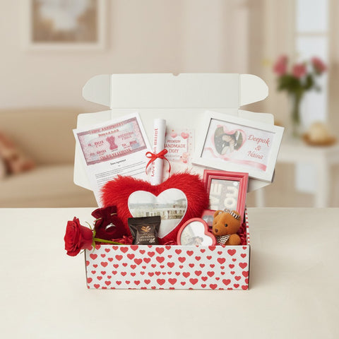 Valentine's Week 8-Day Gift Combo | Personalized Romantic Surprises