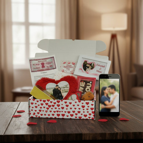 Valentine's Week 8-Day Gift Combo | Personalized Romantic Surprises