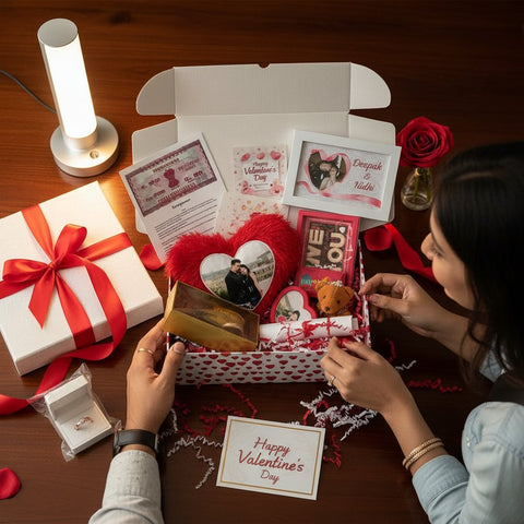 Valentine's Week 8-Day Gift Combo | Personalized Romantic Surprises