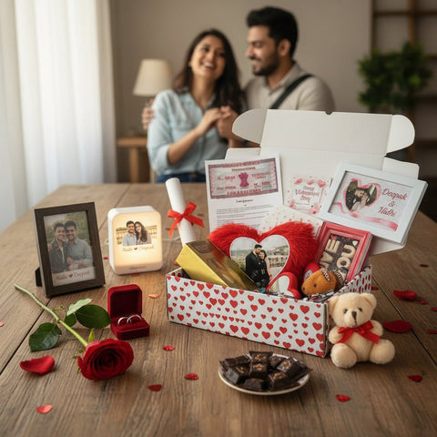 Valentine's Week 8-Day Gift Combo | Personalized Romantic Surprises