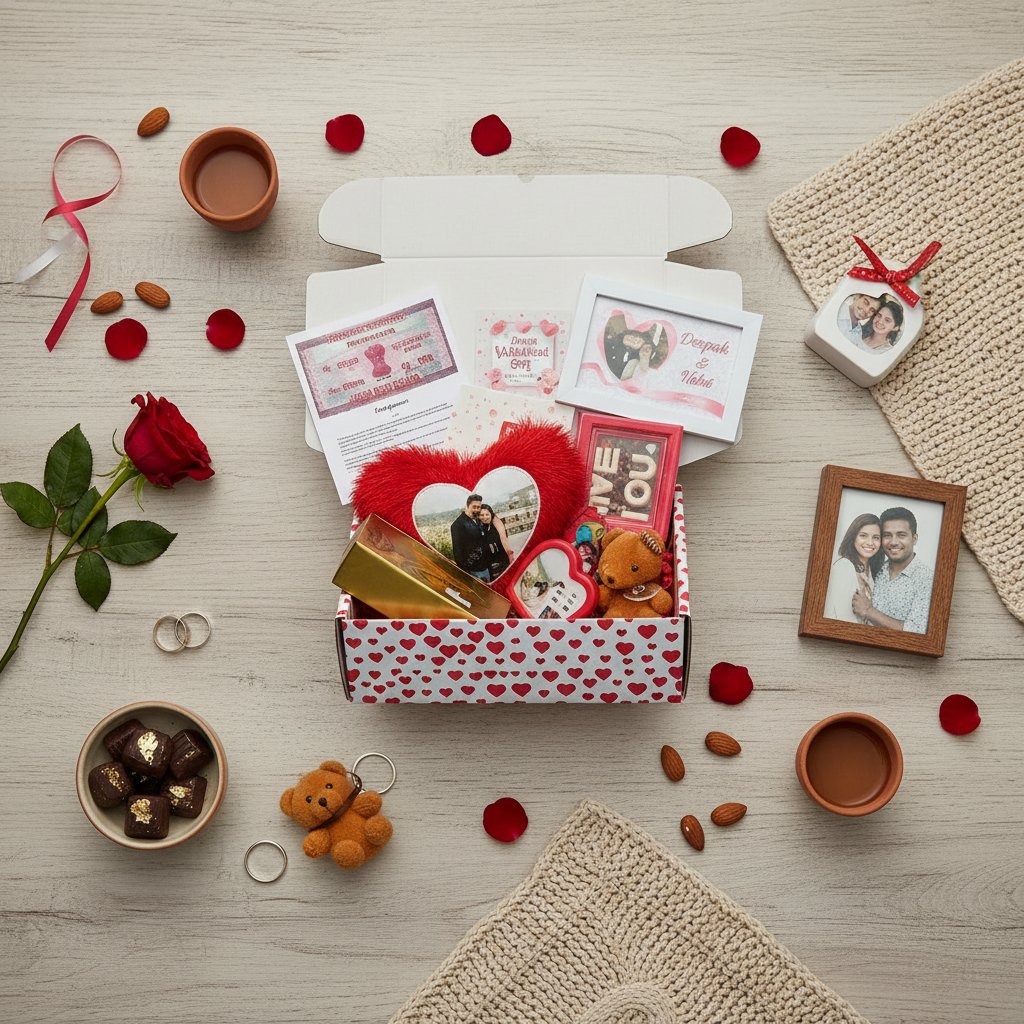 Valentine's Week 8-Day Gift Combo | Personalized Romantic Surprises