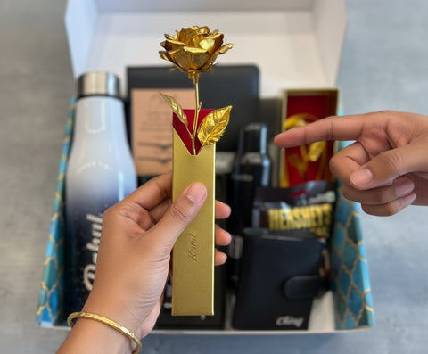 Personalized Valentine's Gift Combo for Him | Custom Name & Initials