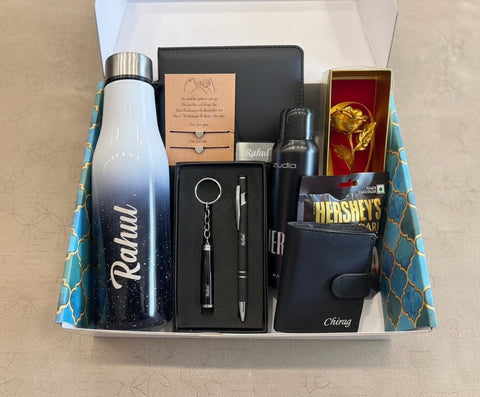 Personalized Valentine's Gift Combo for Him | Custom Name & Initials
