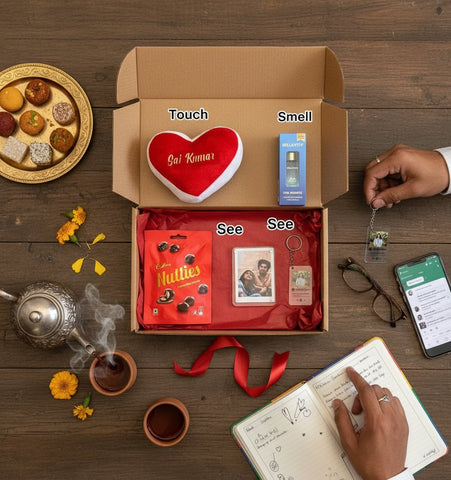 Personalized 5 Senses Valentine's Gift Box | Custom Combo 10.0