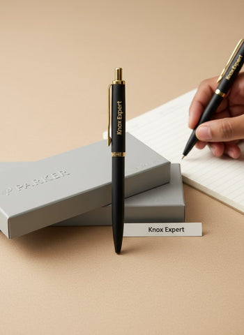 Personalized Parker Engraved Black Matte Ballpoint | Customized pen