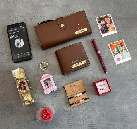 Unique Valentine's Day Combo 9.0 |Gift for Her  | Wallet combo for her