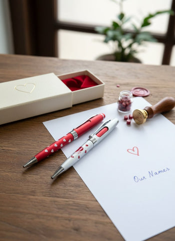 Personalized Couple Name Heart Pen - Valentine's Day Gift