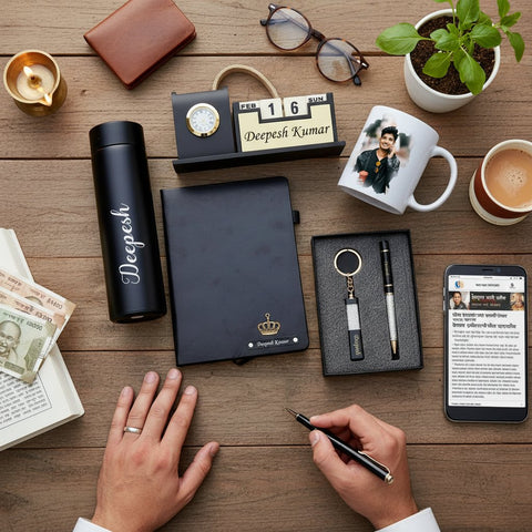 Personalized Professional Gift Set for Men | Custom Combo/ valentines day/ couple combo | Valentine combo | Gift for him