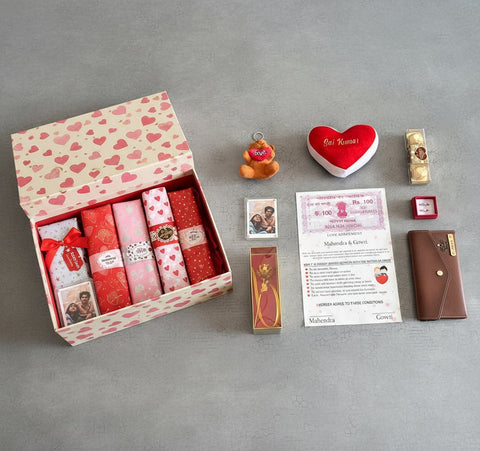 Valentine's Week 8 Days 8 Gifts Combo | 8 Unique Gifts For 8 days of love
