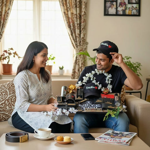 All Black Men's Hamper – Luxury Gift for Him | Premium Gift Set - Valentines day gifts