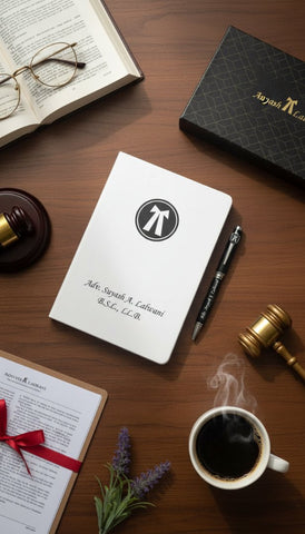 Personalized Advocate Diary & Pen Combo | Professional Gift Set