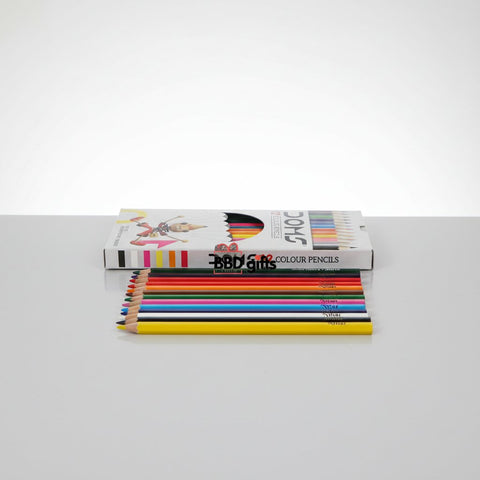 Personalized Doms Colour Pencils Set - Custom Name Art Supplies