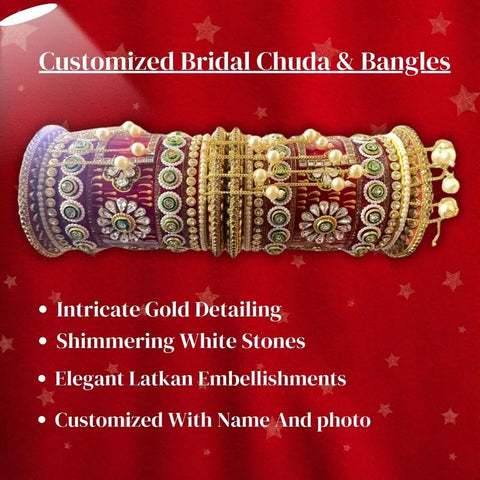 wedding Jewellery - Traditional Bridal Chura Set