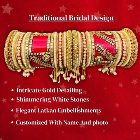 Customized Bridal Chuda – Traditional Bangles for Brides | Best Bridal Bangles