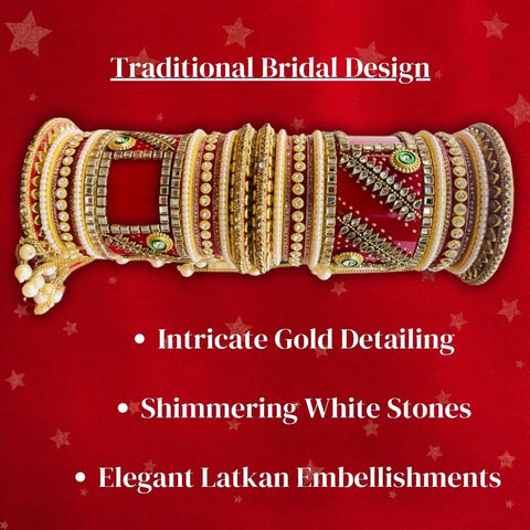 Customized Bridal Chuda – Traditional Bangles for Brides | Best Bridal Bangles