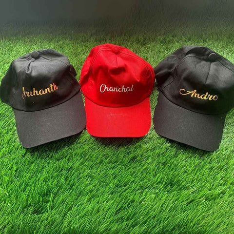 Personalised Name Printed Cap – Customised Summer Cap
