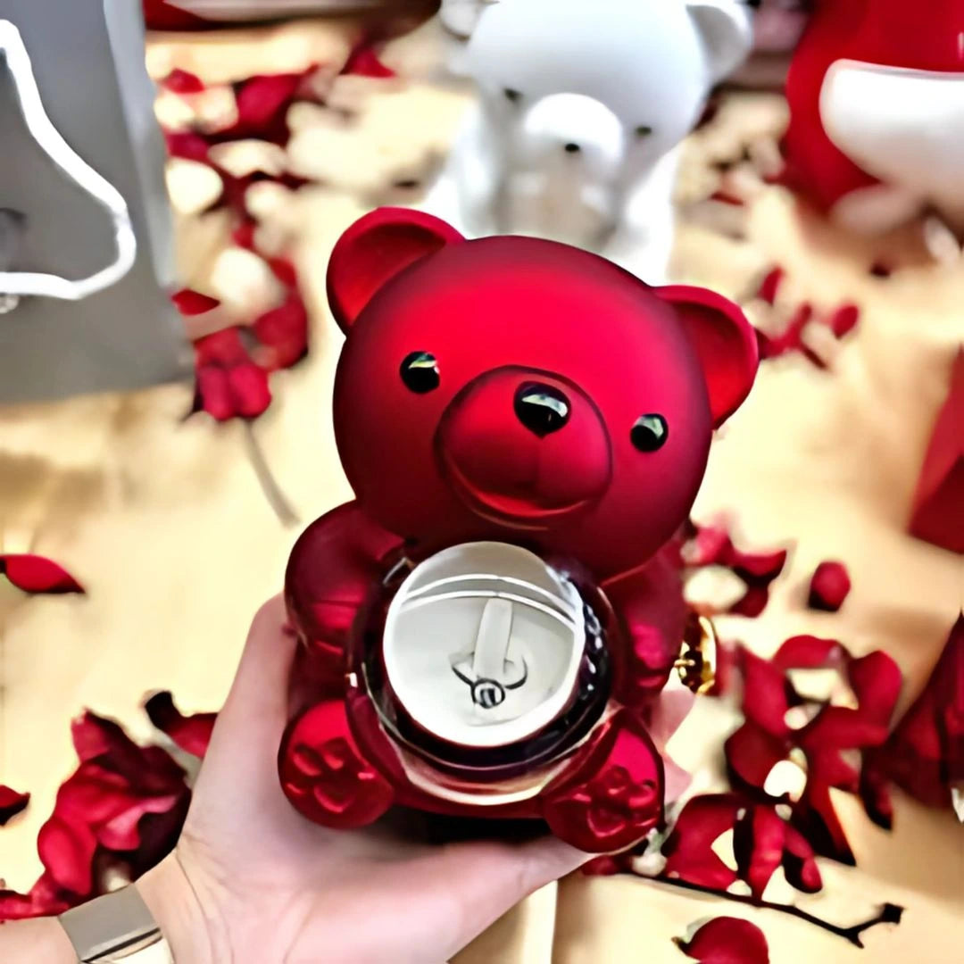 Cute Teddy Bear Gift Ring Box | Special gift For Girlfriend - BBD GIFTS