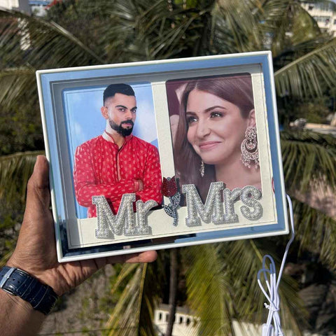 LED Glass Photo Frame
