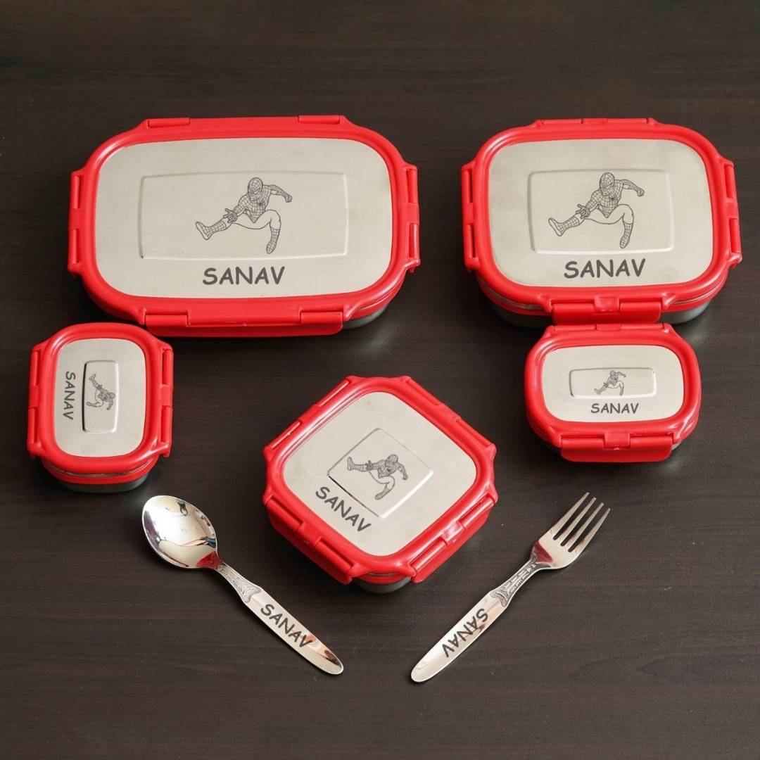 Customized Lunch Box Set For Kids
