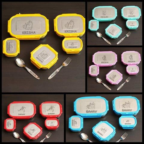 Customized Lunch Box Set For Kids