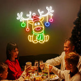 Christmas & New Year Neon Signs - Perfect Holiday Gifts & Room Decorations