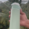 Hot & Cold Pistachio Flask – Custom Name Stainless Steel Bottle