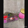 in this video all type of rakhis are placing floor and showing