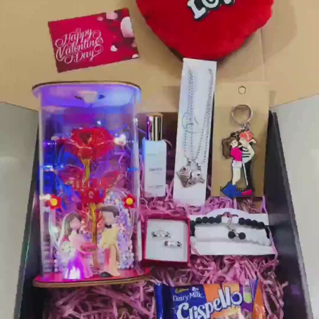 Valentine's Day Gift Hamper for Couples | Gift For Her And Him