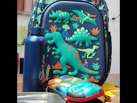 Personalized Dinosaur School Hamper