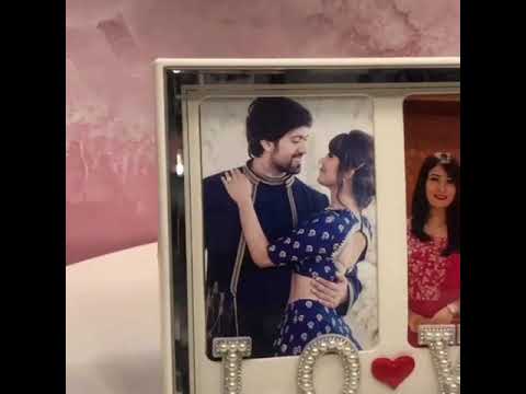 LED Glass Photo Frame