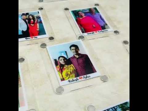 Custom Polaroid Fridge Magnets