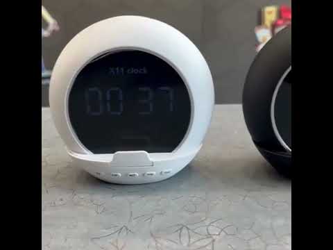 X11 Bluetooth Speaker with Alarm & Digital Clock – Father’s Day Gift