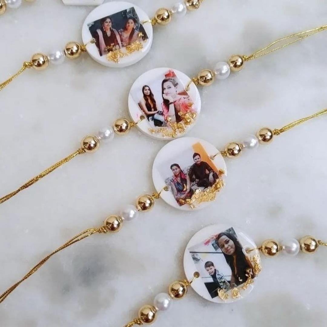 Customized Resin Rakhi for Raksha Bandhan – Unique Handmade Design