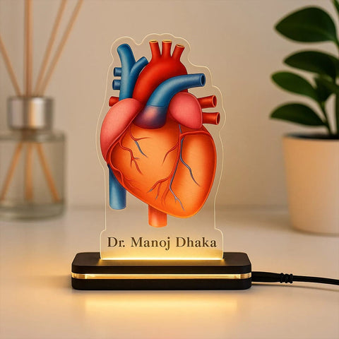 Custom Doctor Heart LED Lamp