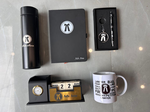 Customised Advocate Combo | Best gift for Advocate | Gift for lawyer