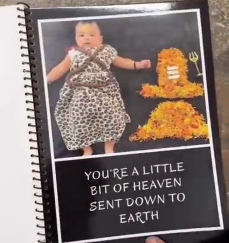 Personalized  Photo Album - Custom Spiral Scrapbook A4