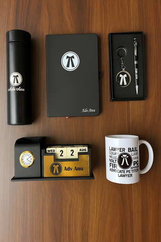 Customised Advocate Combo | Best gift for Advocate | Gift for lawyer